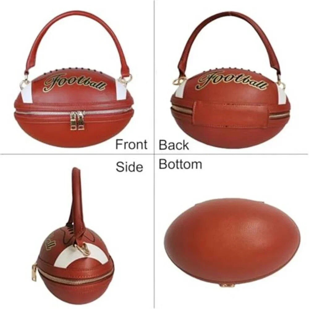 FOOTBALL FANS! Great Gift Idea Best American Sport Novelty Unique Bag Purse